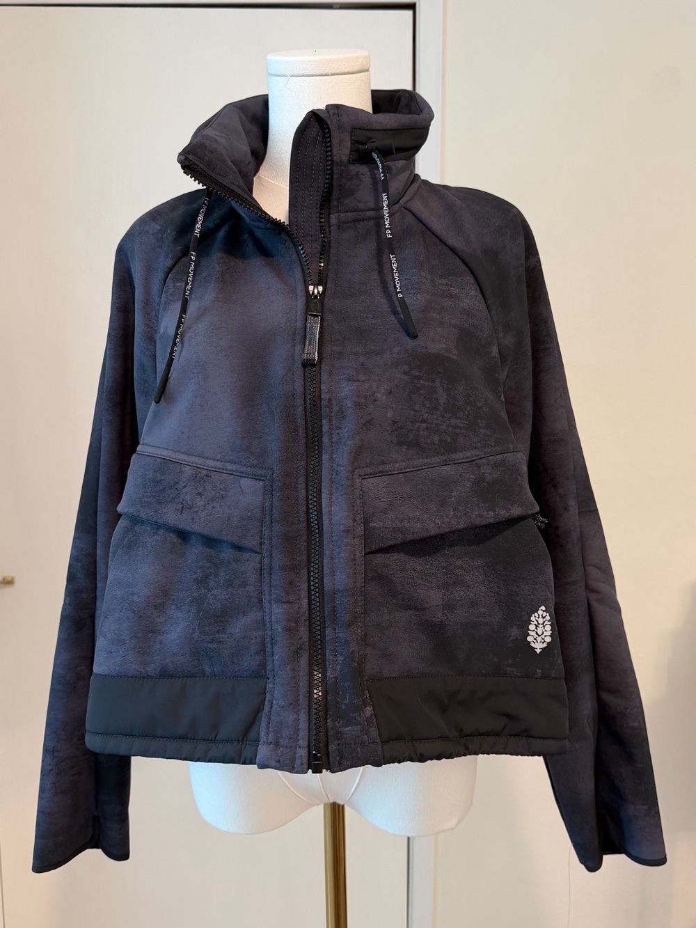 FP Movement by Free People Navy Performance Utility Jacket